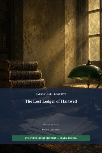 The Lost Ledger of Hartwell ebook cover