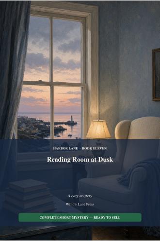 Reading Room at Dusk ebook cover