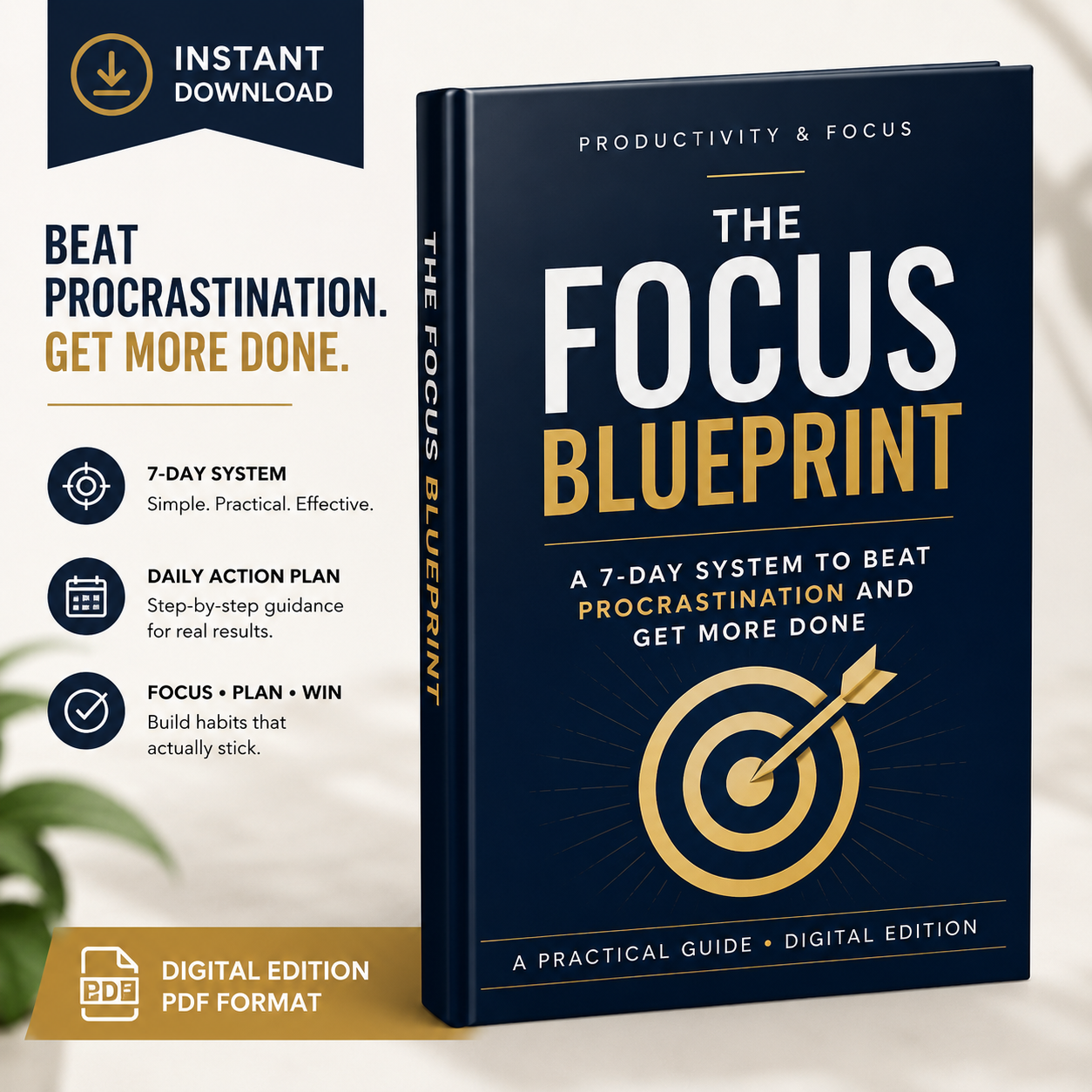 The Focus Blueprint ebook cover