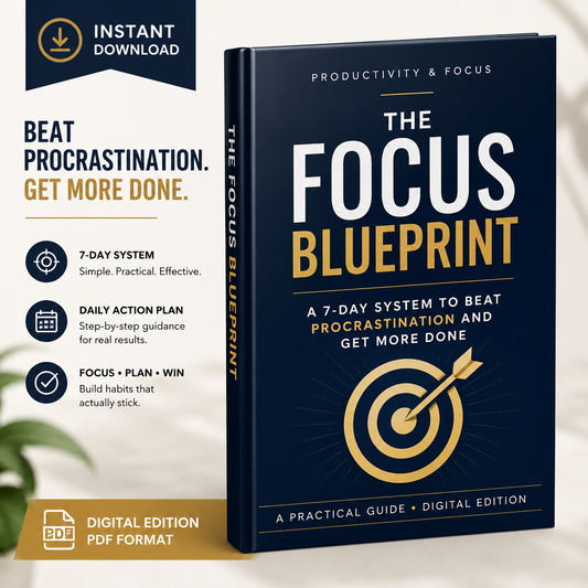 The Focus Blueprint ebook cover